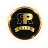 PRR Elite circular gold-on-black logo